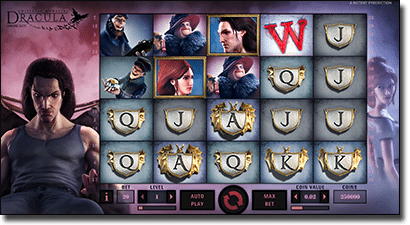 Play Dracula online slots on mobile