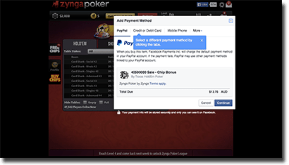Zynga Poker virtual currency
