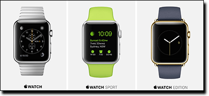 Apple Watch models