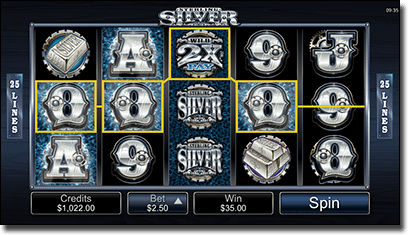 Sterling Silver 3D slots for mobile 