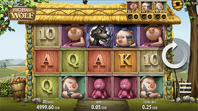 Big Bad Wolf mobile pokies by NetEnt
