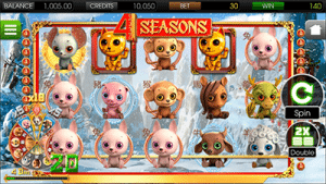 4 Seasons by BetSoft on mobile