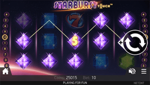 Starburst mobile pokies on Android and iPhone