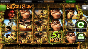 Safari Sam 3D mobile BetSoft pokies